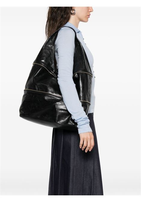 borsa riba zip donna nera PALOMA WOOL | VN0002999